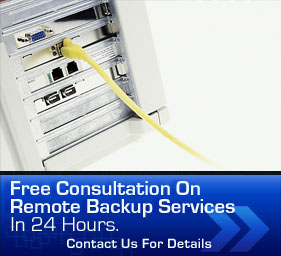 Free consultation on remote backup services in 24 hours. Contact us for details.